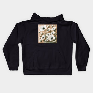 Anemone Flowers Kids Hoodie